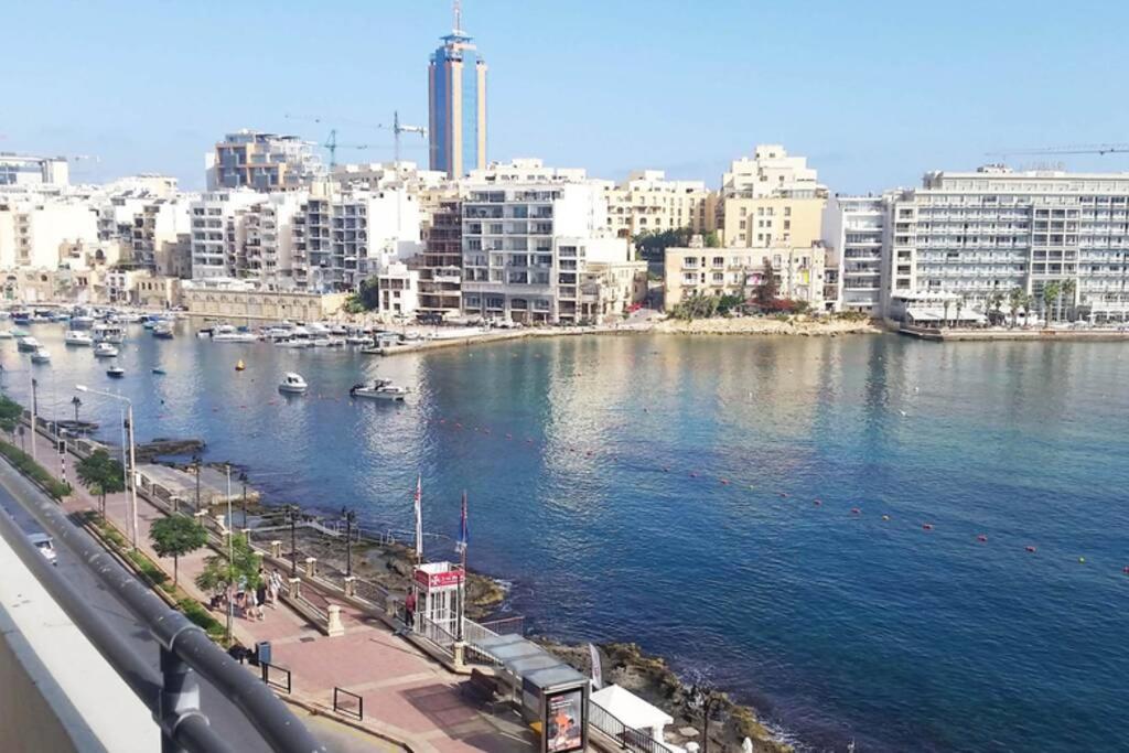 St Julians' Sea Front, Spectacular View, Apartment St. Julian's Exterior foto
